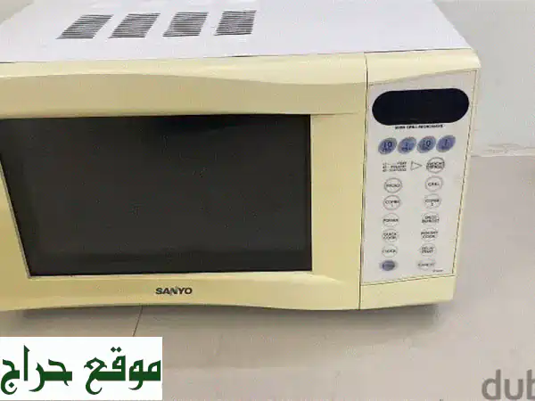 ✨ فرصة ذهبية! ميكروويف وشواية (جريل) بحالة ممتازة...