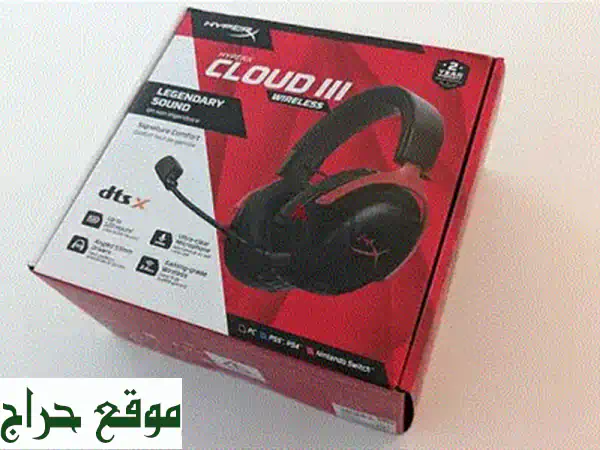 استمتع بصوت الألعاب الأسطوري! HyperX Cloud 3 سلكية: جديد $80، مجدد $60