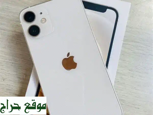 فرصة لا تعوض! آيفون 12 أبيض (شريحتين فعليتين) - بطارية 93%...