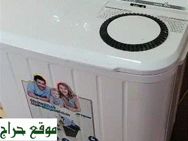 فرصة! غسالة ملابس 6 كيلو للبيع: نظيفة، اقتصادية،...