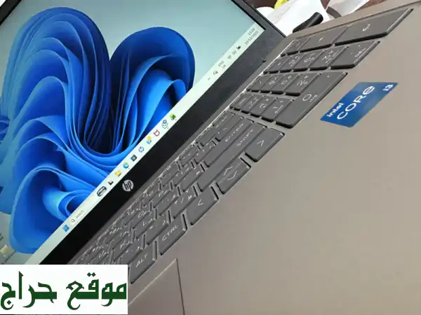 فرصة! لابتوب HP Core i3 للبيع - كأنه جديد (استخدام 3 أشهر فقط) | ضمان ساري، ماوس HP أصلي | سعر 1100