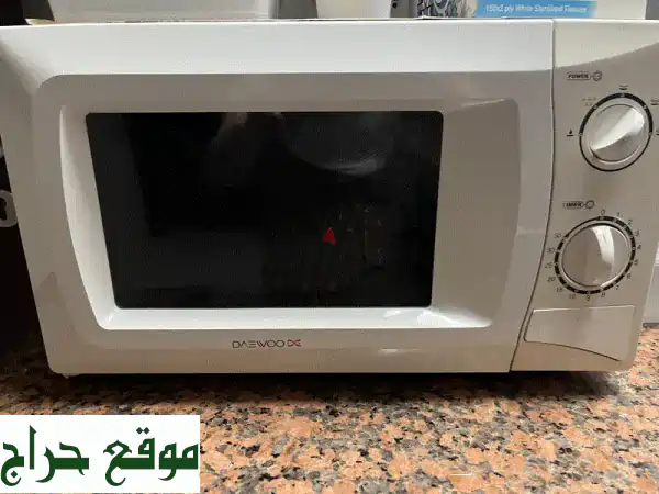 Daewoo new microwave, Black & Decker Rice cooker, excellent condition