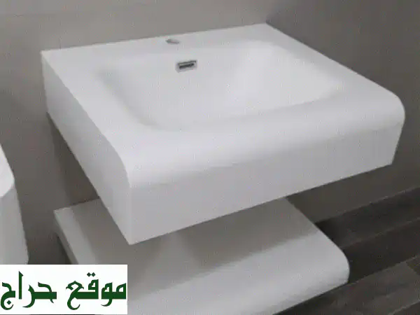 مغاسل بودرة الرخام الفاخرة | ارتقِ بديكور حمامك بلمسة عصرية وأنيقة