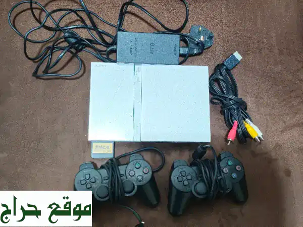 للبيع: سوني بلايستيشن 2 الرفيعة (ps2 slim) مستعملة...