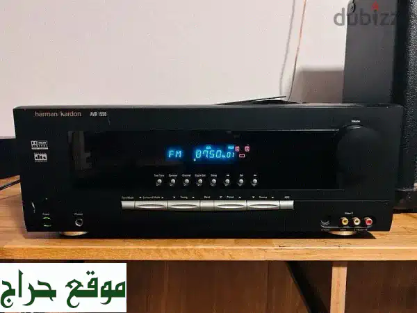 صفقة الموسم: ريسيفر Harman Kardon 5.1 بحالة ممتازة + 5 سماعات...