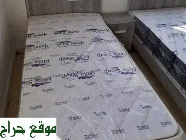 مرتبة Bed&Bed Bronze Edition (100x200 سم) فوم طبي - كالجديدة! نوم صحي وراحة فائقة