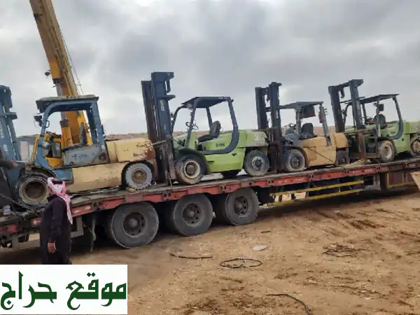 رافعات شوكية للبيع: 3، 5، 7 طن | موديلات 2008-2009 - قوة وكفاءة لأعمالك