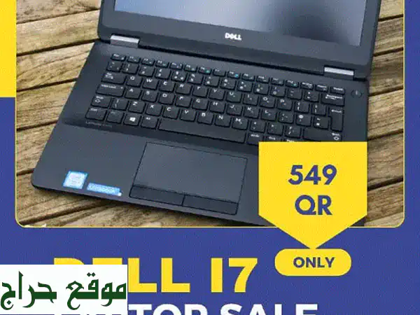 لابتوب Dell Latitude E7270: أداء i7 فائق وسرعة SSD مذهلة | 8GB RAM...
