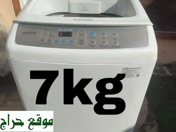 فرصة لا تعوض: غسالة سامسونج 7 كيلو بحالة ممتازة -...