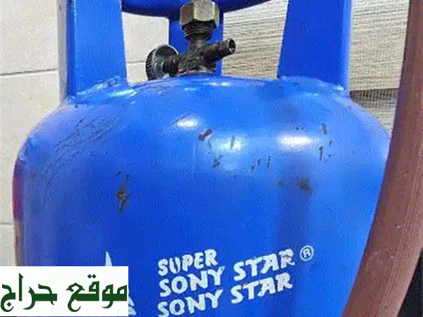 اسطوانة غاز 6 كجم جديدة كلياً | مع منظم ولي غاز -...