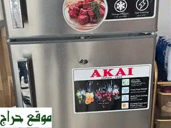 فرصة ذهبية! ثلاجة AKAI للبيع بـ 60 ريال فقط – عرض لا يصدق!