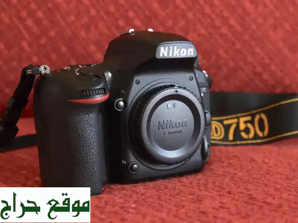 فرصة لا تعوض! كاميرا Nikon D750 احترافية | بحالة شبه...