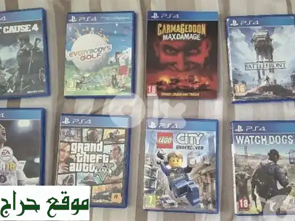 اسطوانات PS4 كالجديدة | PS4 CD مستعملة بحالة ممتازة -...