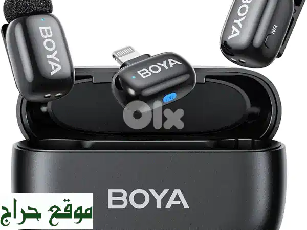 ارتقِ بمحتواك: ميكروفون BOYA Mini لاسلكي (2.4GHz)...