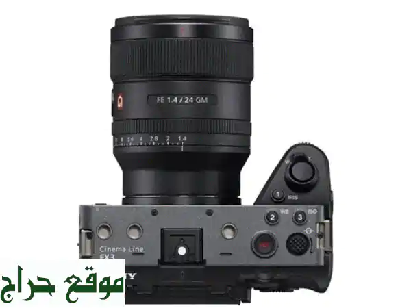 فرصة ذهبية: كاميرا Sony FX3 سينمائية جديدة كلياً...