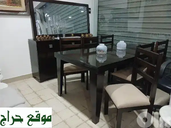 ✨ فرصة ذهبية: طاولة سفرة فاخرة 'مزرعة يشوع' شبه...