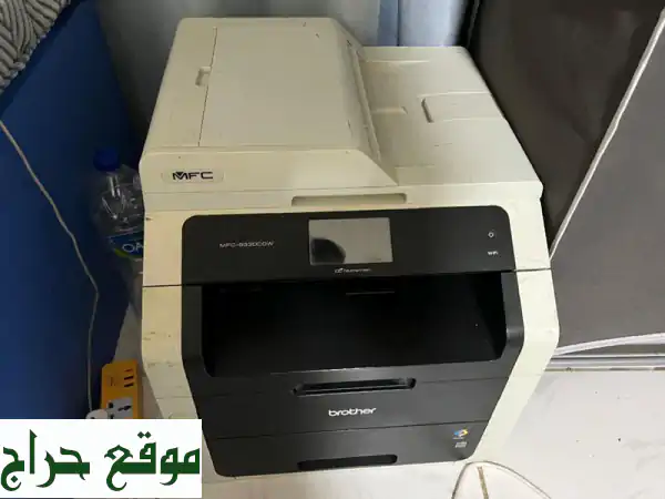 طابعة ماركة brother موديل 2017 مع نسخ وسكانر وواي...