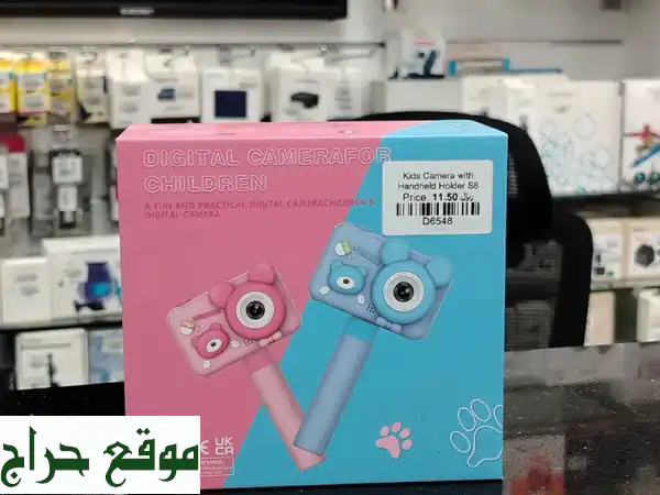 كاميرا أطفال S8 مع حامل يدوي: إبداع ومتعة لصغارك!...
