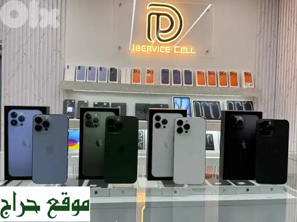 🔥 فرصة لا تعوّض: iPhone 13 Pro / Pro Max (128GB) مستعمل 'كالجديد'...