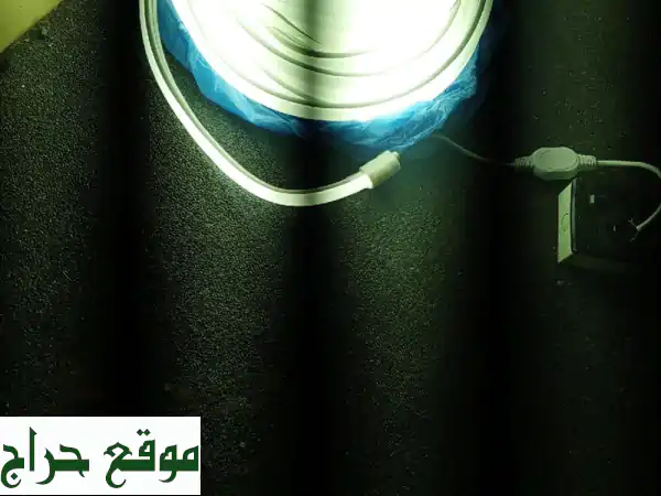 لفة ليد أبيض 50 متر جديدة للبيع | إضاءة ديكور LED...