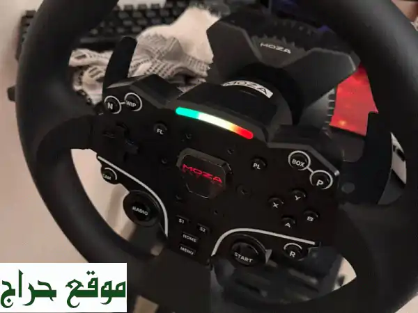 حزمة MOZA R3 Direct Drive للسباق | مقود احترافي بحالة...