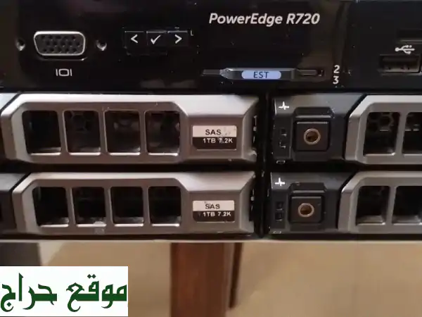 Dell PowerEdge R720: سيرفر Rack 2U - قوة، مرونة، أداء لا مثيل...