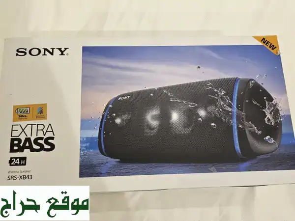 سماعة Sony XB43 الأصلية الجديدة كلياً (مغلفة)! ستيريو...