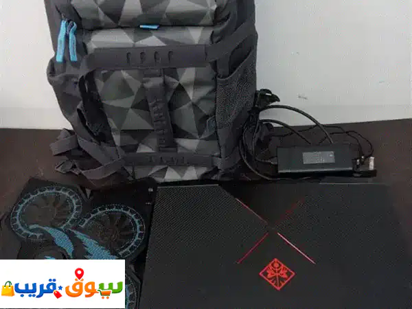 لابتوب HP Omen 17 جيمنج | i7-7700HQ & GTX 1050 Ti | حالة ممتازة،...