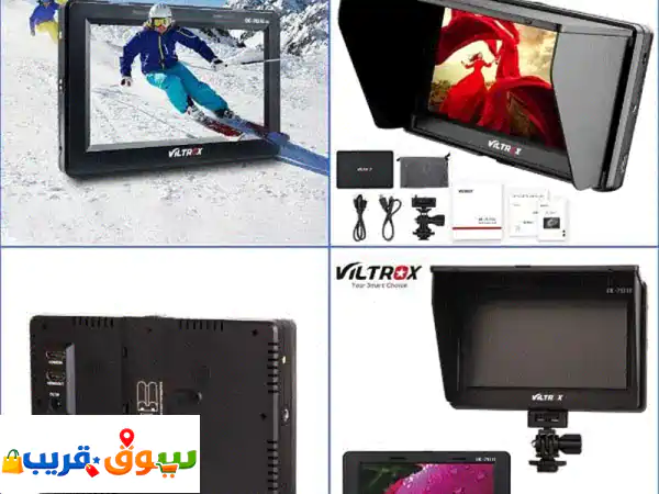 ارتقِ بتصويرك! 🎥 شاشة Viltrox DC-70 II 4K (7 بوصة) شبه جديدة...
