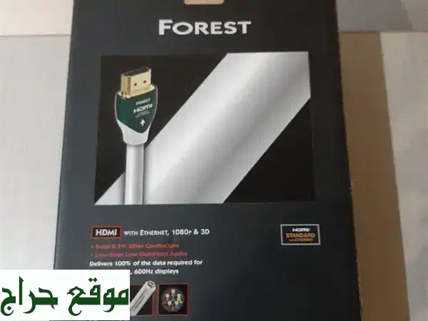 ⚡️ كابل Audioquest HDMI الأصلي 12M | جديد High-End لتجربة صوت...