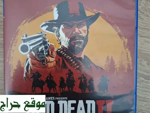 لعبة Red Dead Redemption 2 PS4 | كالجديد + الخريطة الأصلية |...