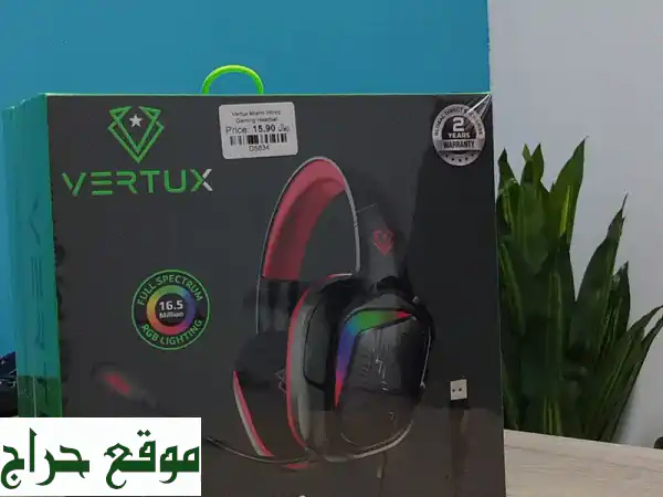 Vertux Niami: سماعة قيمنق 7.1 صوت محيطي احترافي | تجربة...