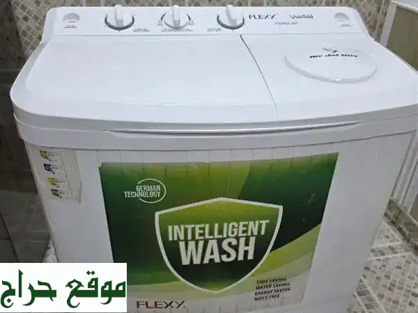 فرصة لا تعوض: غسالة Flexy نصف أوتوماتيك 7 كجم - نظافة...