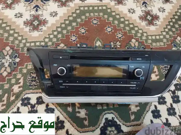 استعد سحر الصوت الأصلي! راديو تويوتا كورولا 2014...