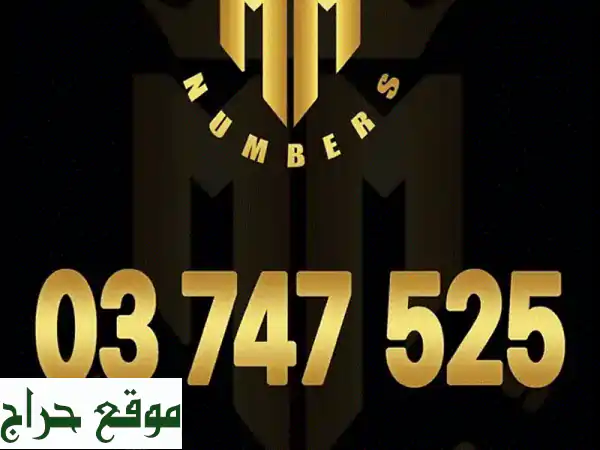 امتلك رقم Touch 03 المميز الآن! أرقام مسبقة الدفع بـ 250$ فقط.