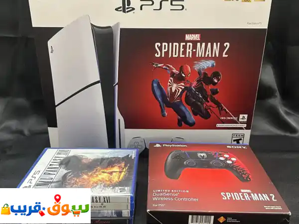 عش التجربة المطلقة: بلايستيشن 5 حزمة سبايدر مان 2 1TB...
