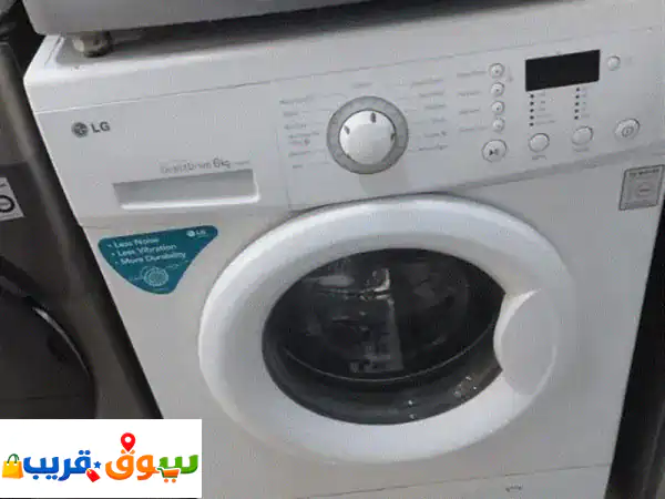 فرصة لا تعوض! غسالة LG 6 كيلو بحالة ممتازة | ضمان +...