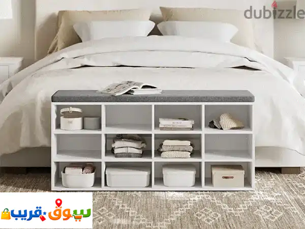 VASAGLE: مقعد أحذية أنيق مع وسادة وتخزين ذكي | لمدخل...