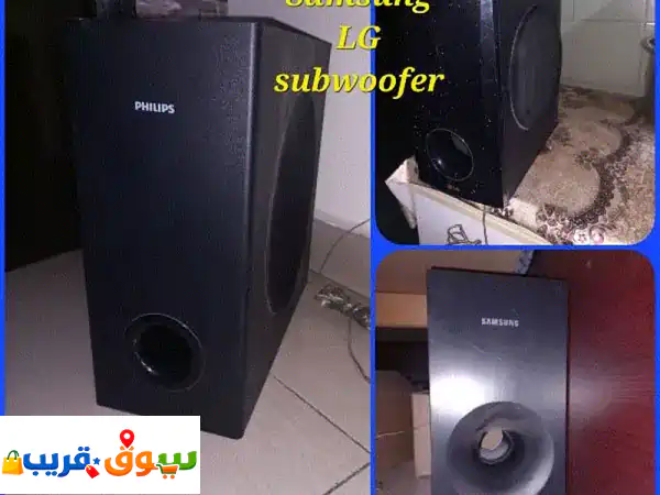 ارفع مستوى تجربتك الصوتية! 🎧 صب ووفر (لاسلكي وسلكي) للبيع - جودة صوت استثنائية بحالة ممتازة | أجهزة إلكترونيات