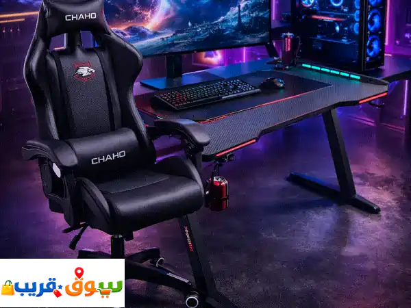 Full Bundle Gaming Desk 120 cm with Good Quality Gaming Chair