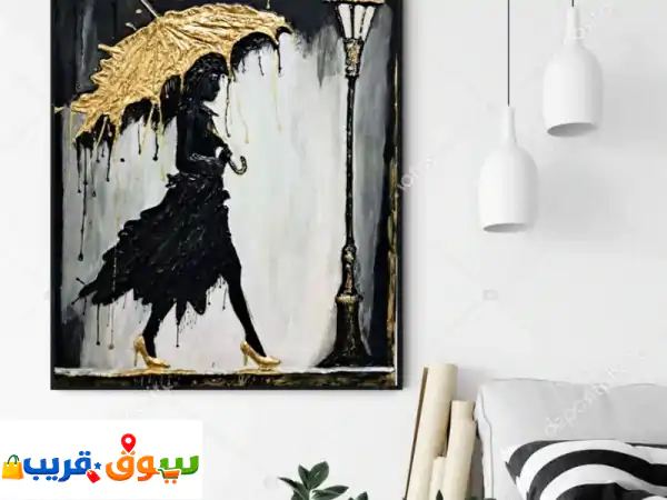 لوحات حائط يدوية  امكانية تنفيذ حسب الطلب لوحات فنية يدوية مميزة لتزيين المنزل أو المكتب أو ...