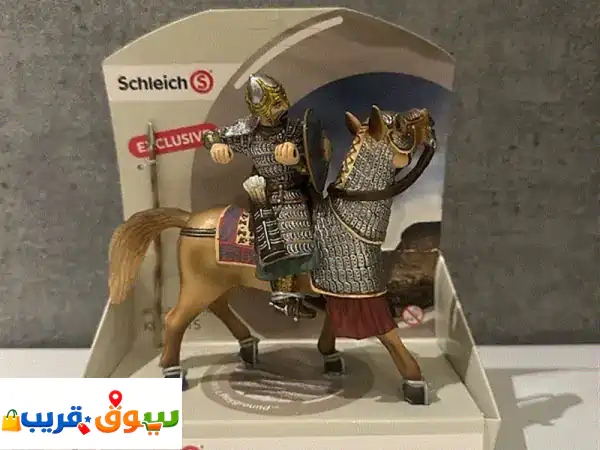 امتلك التاريخ: مجسم شخصية ألمانية ملونة يدويًا | تحفة فنية وديكور فريد