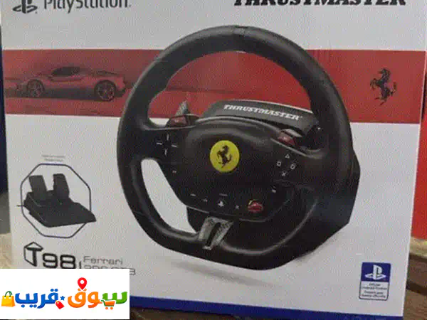 🚀 للبيع: مقود Thrustmaster T98 Ferrari | عجلة قيادة سباق...