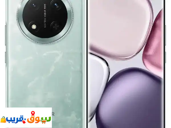 هونر اكس 9 سي رامات 12 وذاكرة 256 مع البوكس الأصلي...