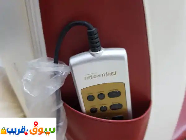 جهاز مساج للظهر ياباني بحالة ممتازة جدا كالجديد سعره 500 درهم