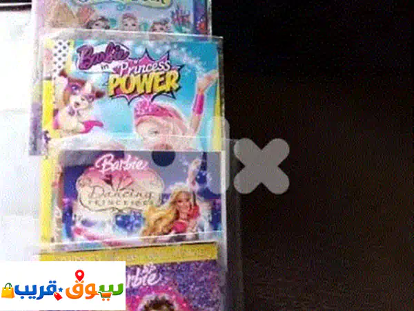 4 barbie dvd's