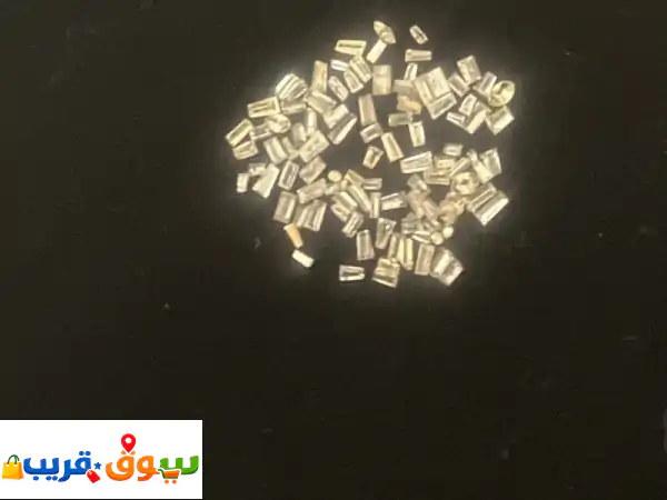 أحجار الماس طبيعي ميه بالميه موجودة في دبي عدد الأحجار (95) حجر اشكال متناسقه ومتساوية تستخدم ...