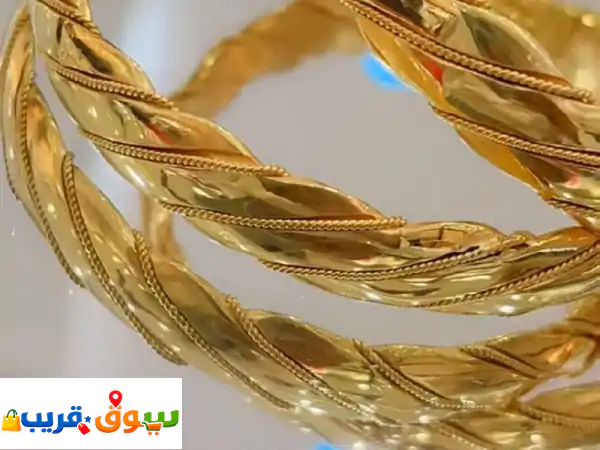 فضة مطلية بالذهب بنا جر خواتم أساور حزام دبل