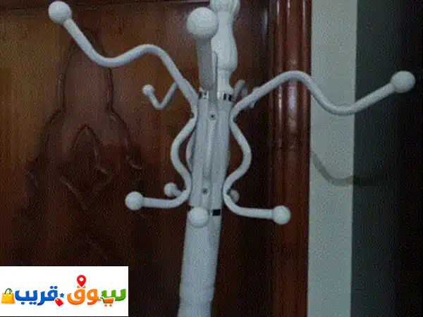 شماعة ملابس بيضاء عملية (طول 178 سم) للبيع في مكة |...