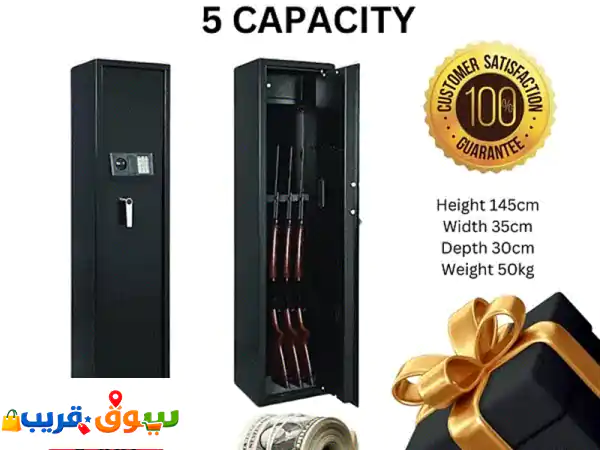أمان لا يُضاهى! Kolman Gun Safe Box عالي الجودة – جديد...